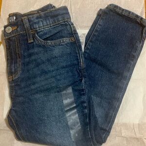 NWT Gap Kids Boys Straight Tapered Dark Denim Sz 5